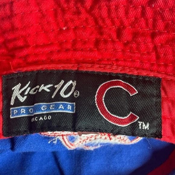 Kick 10 Pro Gear Blue Chicago Cubs  Budweiser Cotton Bucket Hat - Picture 6 of 7